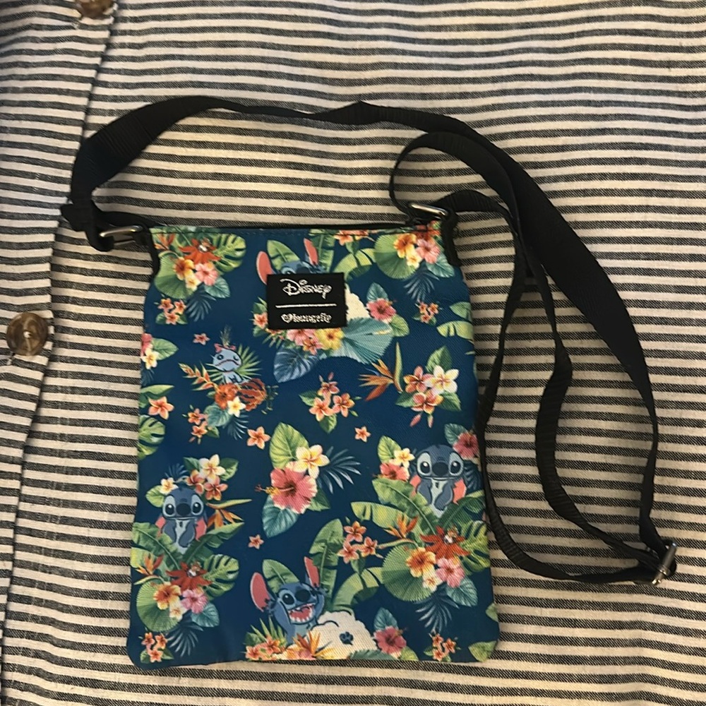 Lilo and Stitch Loungefly cross body purse